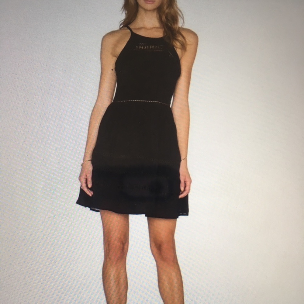 Sam Edelman little black fit & flare dress